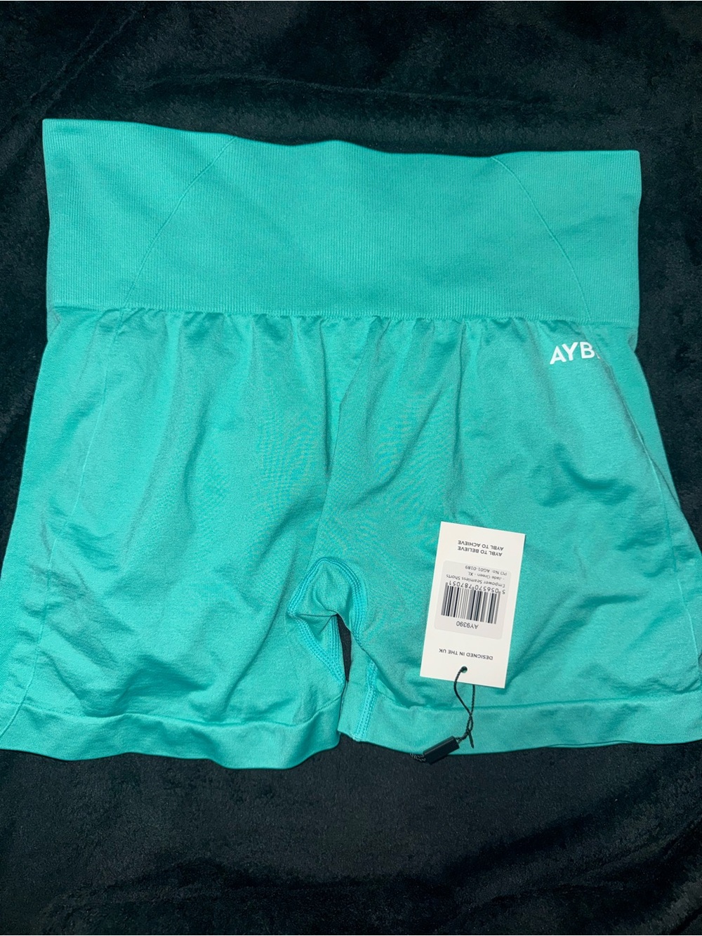 AYBL Jade Green Seamless Athletic Shorts
